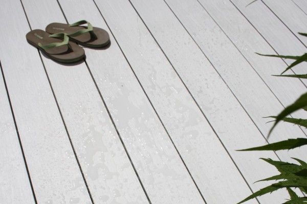 Террасная доска из ДПК Terrapol Практик моноколор Жемчуг (под заказ) купить в Аксае