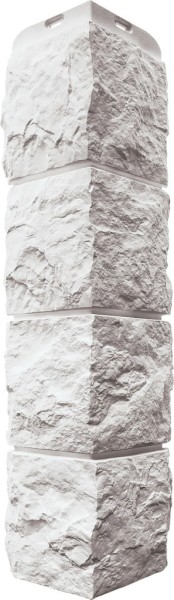 Угол наружный Альта-Профиль Туф ЭКО Белый купить в Аксае