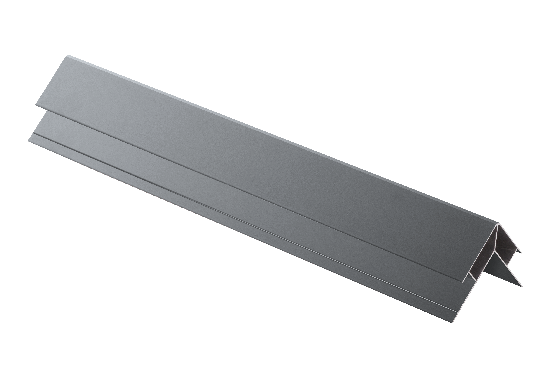 Угловой элемент наружный, алюминиевый, серый купить в Аксае