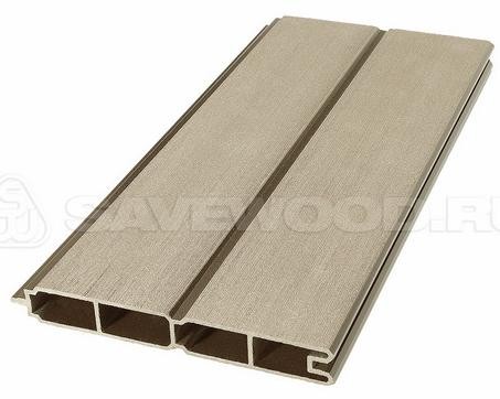 Заборный профиль из ДПК Savewood SW Agger матовый тик купить в Аксае