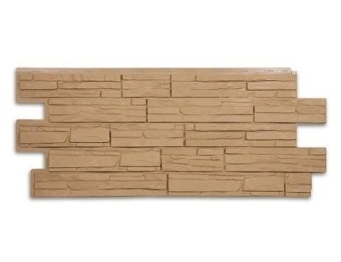 Фасадная панель T-Сайдинг-Альпийская сказка ЭКО-1 Крем купить в Аксае