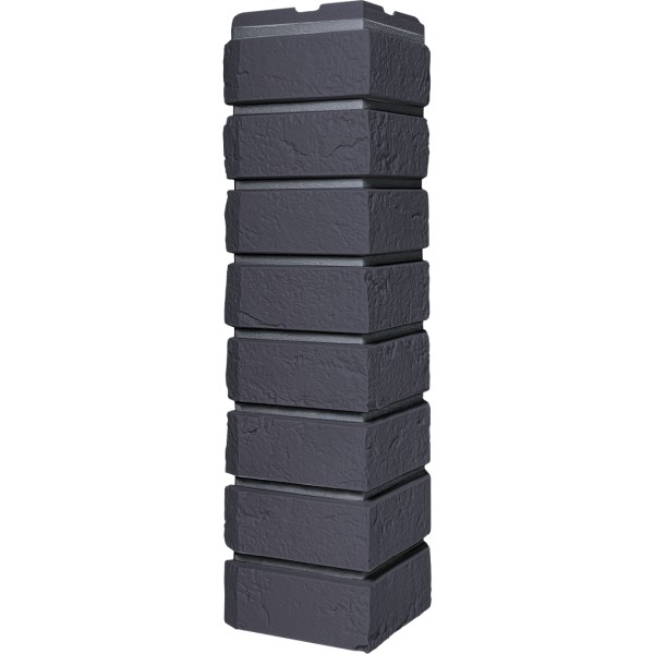 Угол наружный ДАЧНЫЙ Серия Баварский кирпич Графит купить в Аксае