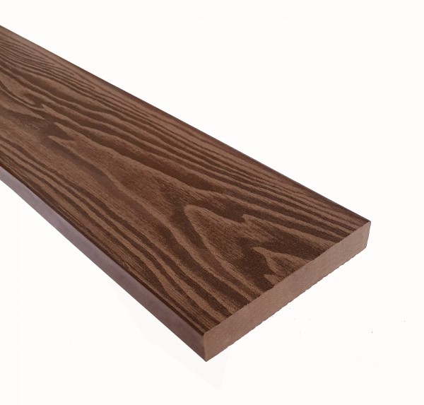 Террасная доска из ДПК Terrapol Смарт 3D Полнотелая без паза Орех Милано купить в Аксае