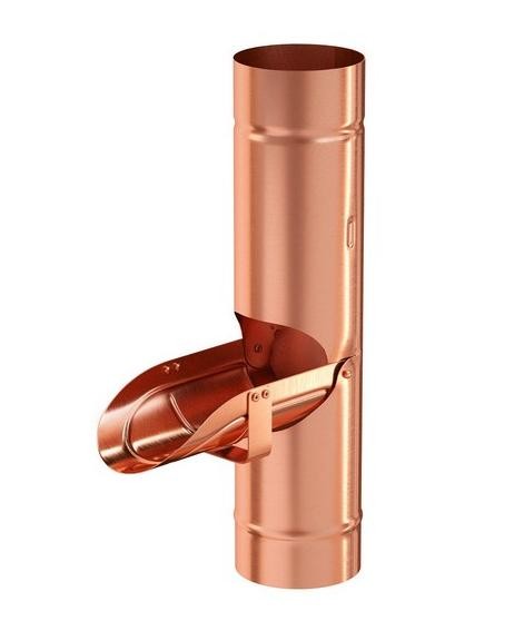 Водосток Aquasistem, система 125x90 - Водосборник медный купить в Аксае