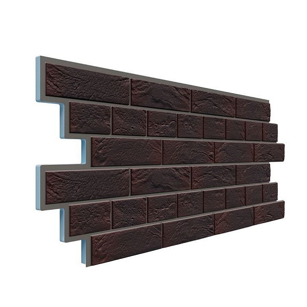 Фасадная термопанель Доломит Венецианский кирпич 20 мм Алтея купить в Аксае