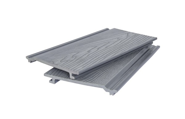 Фасадная доска POLIVAN GROUP 3D фактура дерева DENPASAR серый купить в Аксае