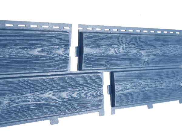 Фасадная панель Ю-Пласт Хокла Color Голубика купить в Аксае