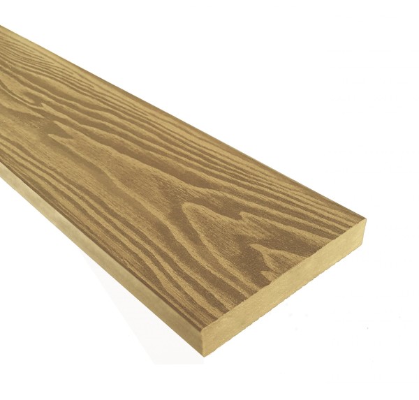 Террасная доска из ДПК Terrapol Смарт 3D Полнотелая без паза Дуб Севилья купить в Аксае