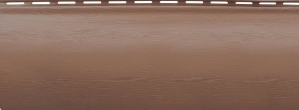 Сайдинг "blockhouse" под бревно, Акриловый Премиум ВН-01, красно-коричневый купить в Аксае