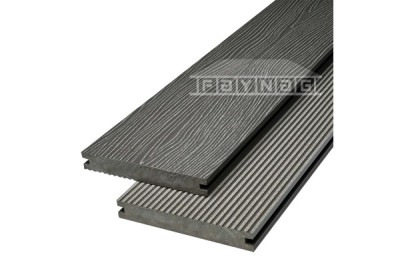 Террасная доска из ДПК Faynag Premium Massive 3D — Графит