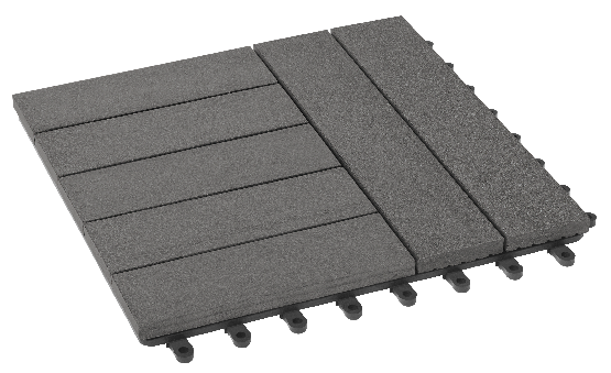 Модульный паркет ДПК GRINDERDECO Комфорт 4 Серый базальт купить в Аксае