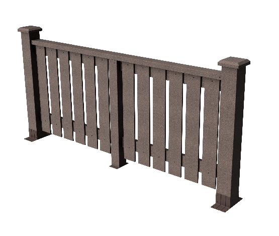 Ограждения декоративное ДПК GRINDERDECO Вилидж венге купить в Аксае