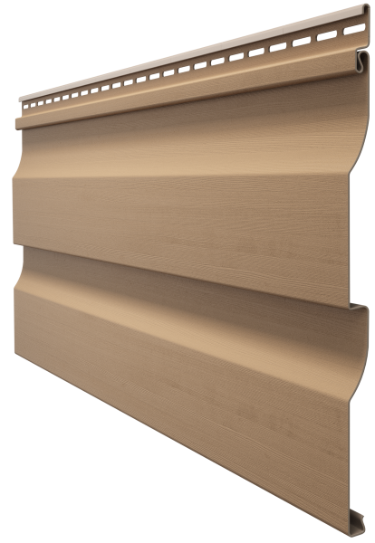 Виниловый сайдинг docke (дёке) - профиль D4,5D, капучино купить в Аксае