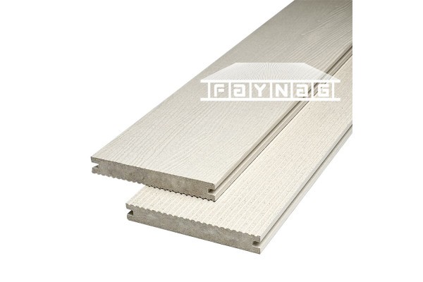 Террасная доска из ДПК Faynag Premium Massive 3D — Слоновая кость купить в Аксае
