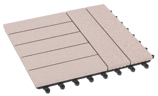 Модульный паркет ДПК GRINDERDECO Комфорт 4 Выбеленный дуб купить в Аксае