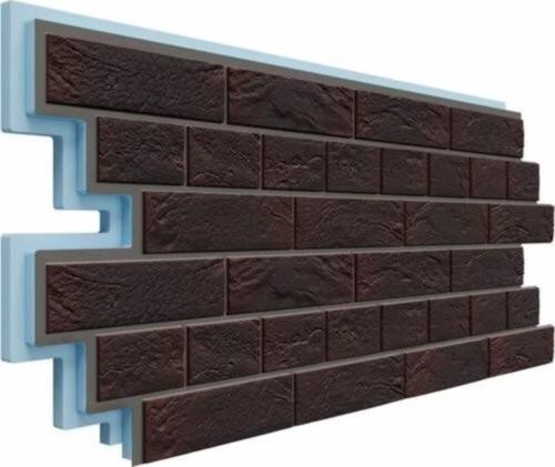 Термосайдинг Доломит Венецианский Кирпич 40 мм Алтея купить в Аксае