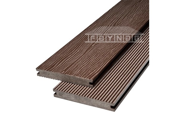 Террасная доска из ДПК Faynag Premium Massive 3D — Шоколад купить в Аксае