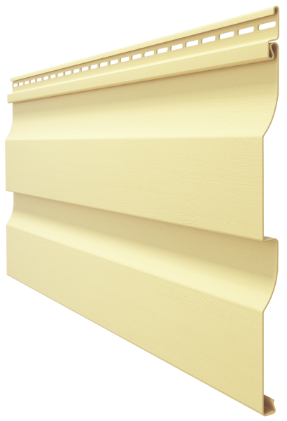 Виниловый сайдинг docke (дёке) - профиль D4,5D, лимон купить в Аксае