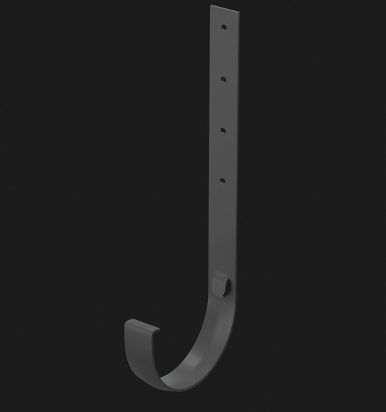 Кронштейн желоба металл Docke Premium ПВХ - Графит купить в Аксае