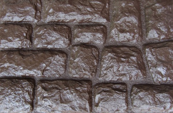 Фасадная панель Аэлит Камень крупный Коричневый купить в Аксае