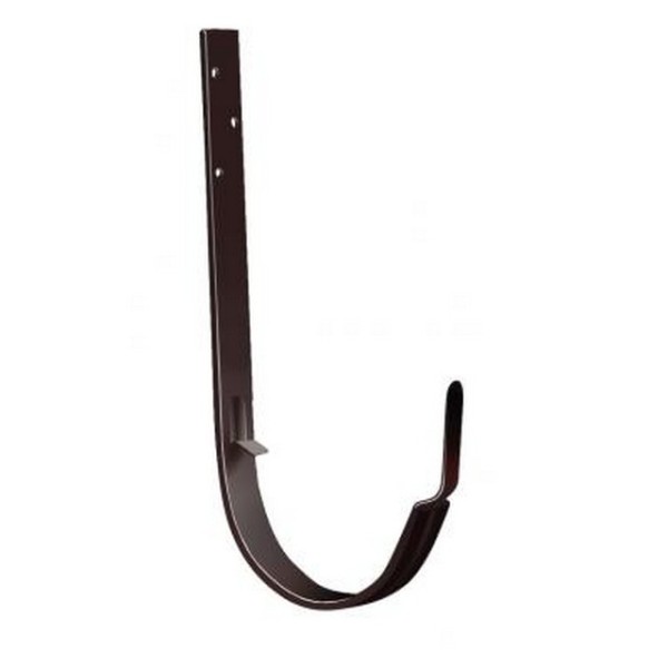 Водосток Grand Line 150x100 – Кронштейн длинный RAL 8017 купить в Аксае