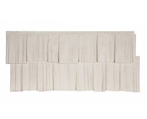 Фасадная панель T-Сайдинг-Щепа дуб ЭКО-1 Белый купить в Аксае