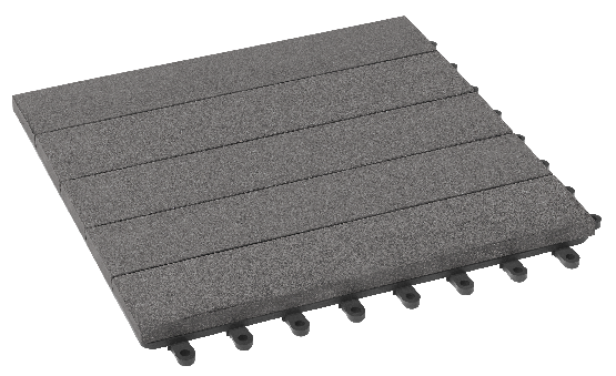 Модульный паркет ДПК GRINDERDECO Комфорт 3 Серый базальт купить в Аксае