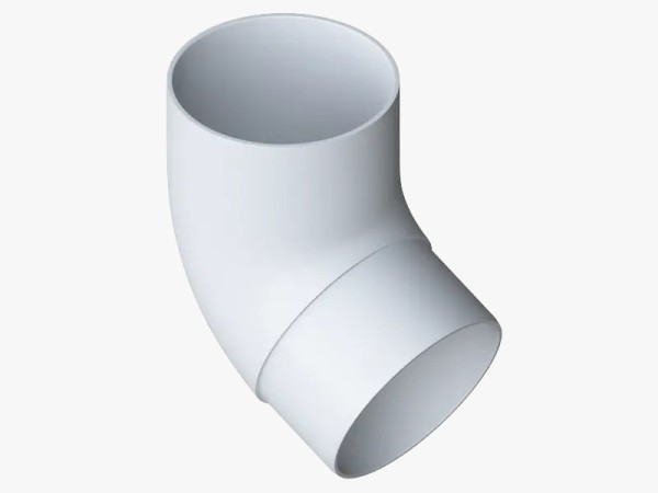 Водосток Альта-Профиль ПВХ – Колено 67 (белый) купить в Аксае