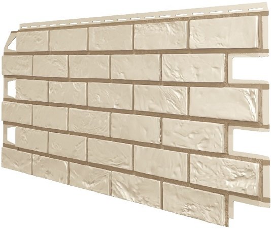 Фасадная панель VOX Vilo Brick Слоновая кость купить в Аксае