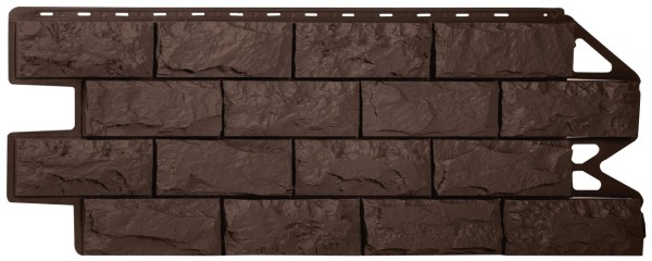 Фасадная панель Альта-Профиль Фагот ЭКО Коричневый купить в Аксае