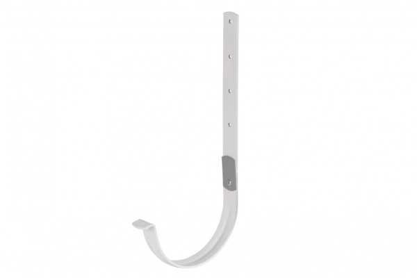 Водосток Альта-Профиль ПВХ – Кронштейн желоба металл (белый) купить в Аксае