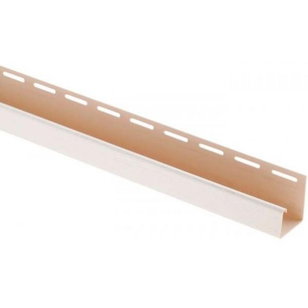 J-профиль Люкс Крашенный, T-15, ВН, Белый купить в Аксае