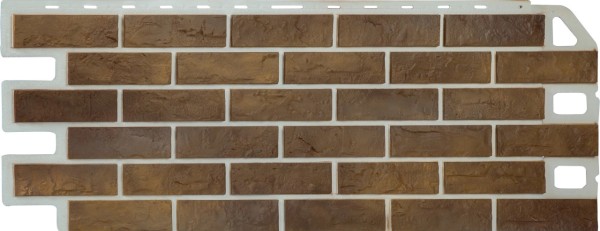 Фасадная панель Альта-Профиль Кирпич Рустикальный 02 купить в Аксае