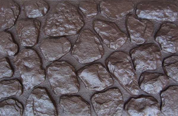 Фасадная панель Аэлит Камень мелкий Коричневый купить в Аксае