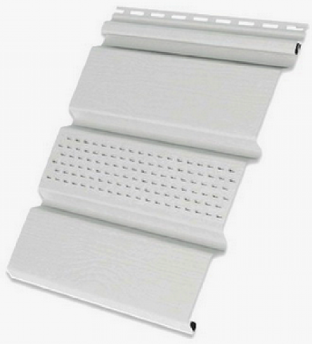 Софит с центральной перфорацией, белый купить в Аксае