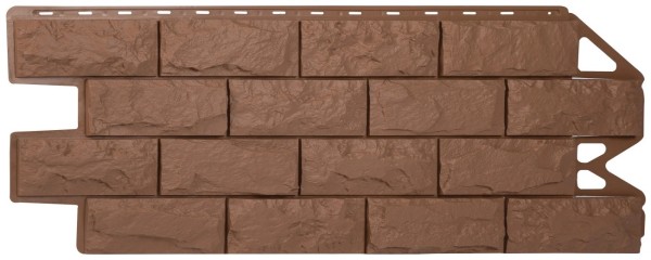 Фасадная панель Альта-Профиль Фагот ЭКО Терракотовый купить в Аксае
