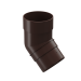 Колено 45˚ Docke Premium ПВХ - Шоколад купить в Аксае