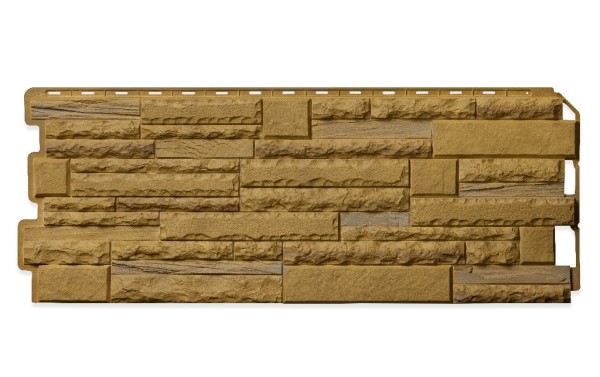 Фасадная панель Цокольный сайдинг Альта профиль Скалистый камень Альпы Комби купить в Аксае