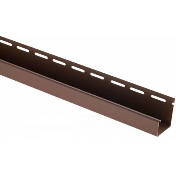 J-профиль Люкс Крашенный, T-15, ВН, Тёмный Орех купить в Аксае