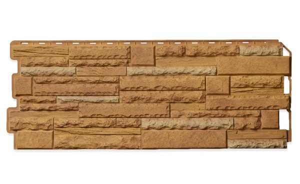 Фасадная панель Цокольный сайдинг Альта профиль Скалистый камень Памир Комби купить в Аксае