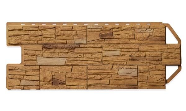 Фасадная панель Цокольный сайдинг Альта профиль Каньон Невада Комби купить в Аксае