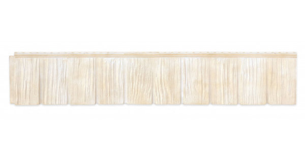 Панель фасадная GL "Я-Фасад" Сибирская дранка слоновая кость купить в Аксае