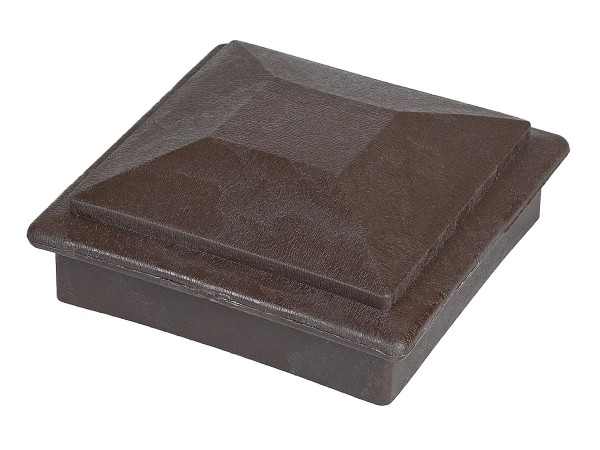 Крышка верхняя ПВХ для столба Deckart 125х125 Венге купить в Аксае