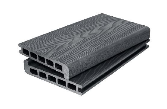 Ступень 3D GardenParkett фактура дерева Графит купить в Аксае