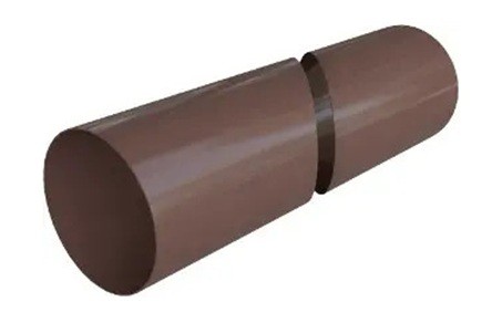 Водосток Альта-Профиль ПВХ – Труба водосточная 3м (коричневый) купить в Аксае