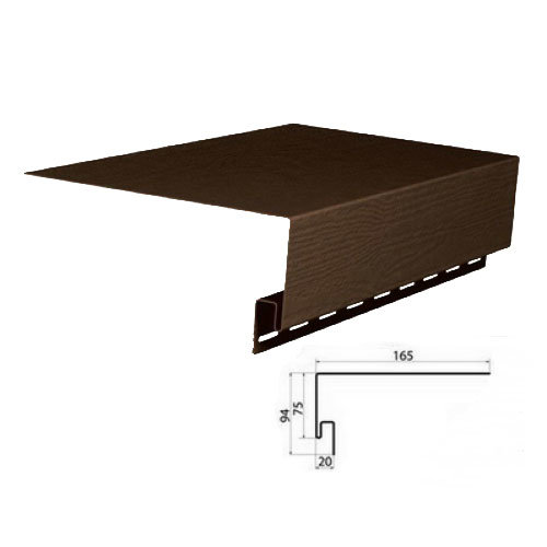 Околооконная планка, коричневая купить в Аксае