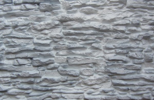 Фасадная панель Аэлит Пласт крупный Белый купить в Аксае