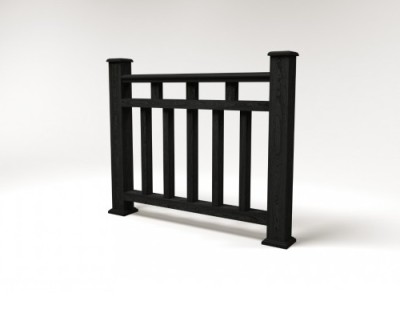 Ограждение из ДПК FG1 кварц