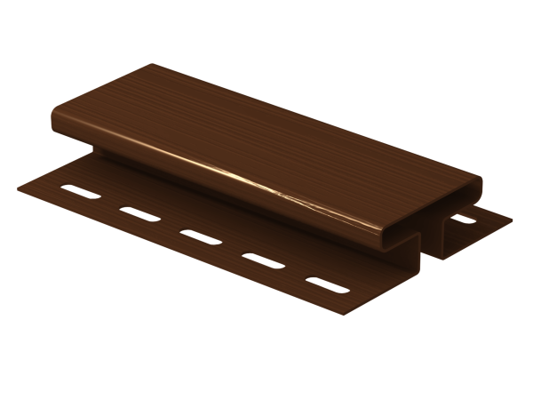 H-планка Ю-пласт Классика коричневая купить в Аксае