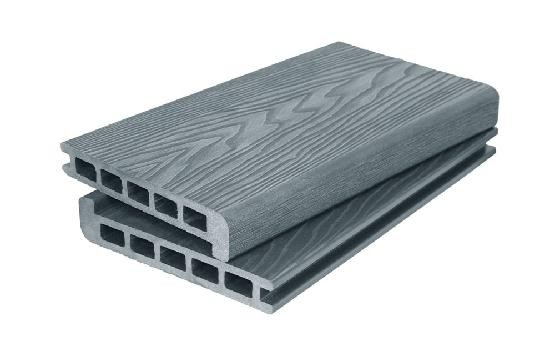 Ступень 3D GardenParkett фактура дерева Серый купить в Аксае